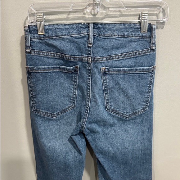 Sam Edelman Classic Straight Leg Jeans in Blue - Picture 6 of 7